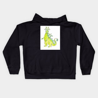 Green dragon Kids Hoodie